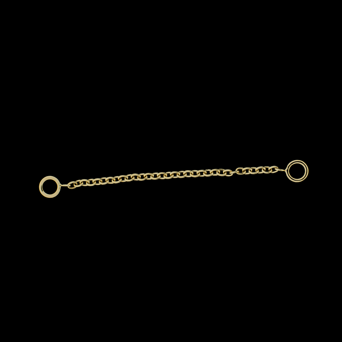 14KT Gold Chain- Round Links - Khrysos Jewelry
