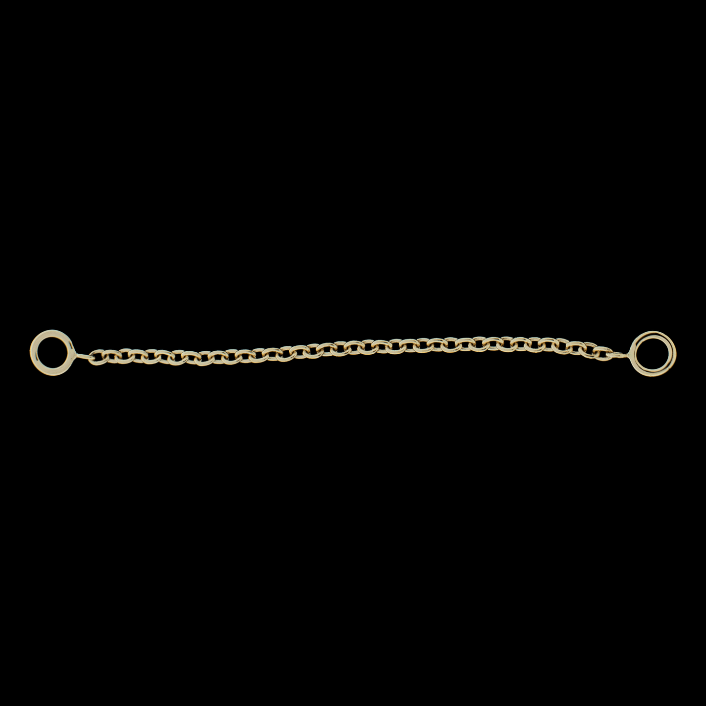 14KT Gold Chain- Round Links - Khrysos Jewelry