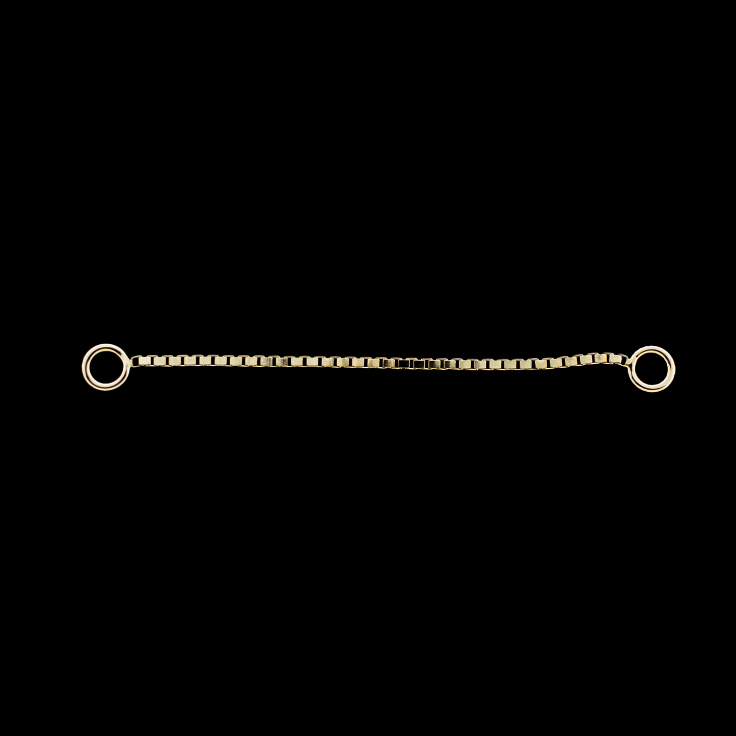 14KT Gold Box Chain - Khrysos Jewelry