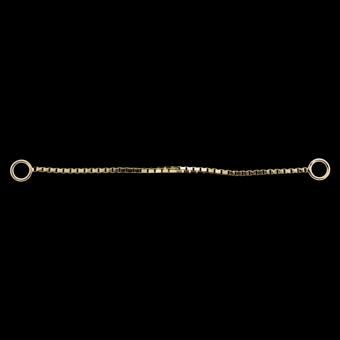 14KT Gold Box Chain - Khrysos Jewelry