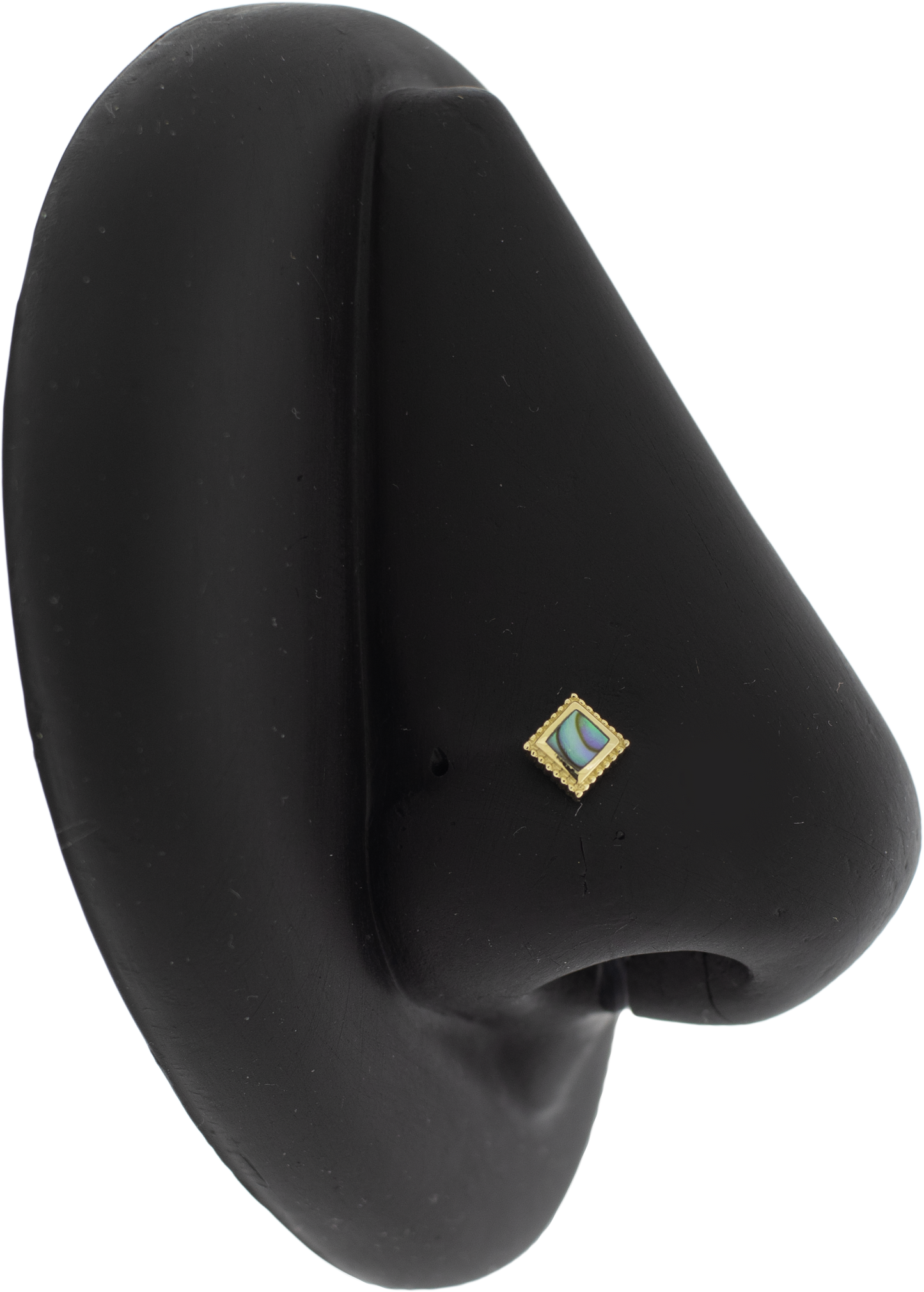 Shellence - 14KT Gold Threadless End - Khrysos Jewelry