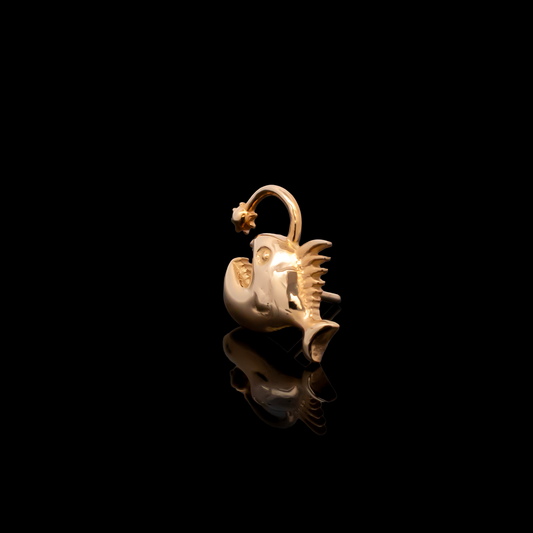 Sunbound - 18kt Gold Threadless End - Khrysos Jewelry