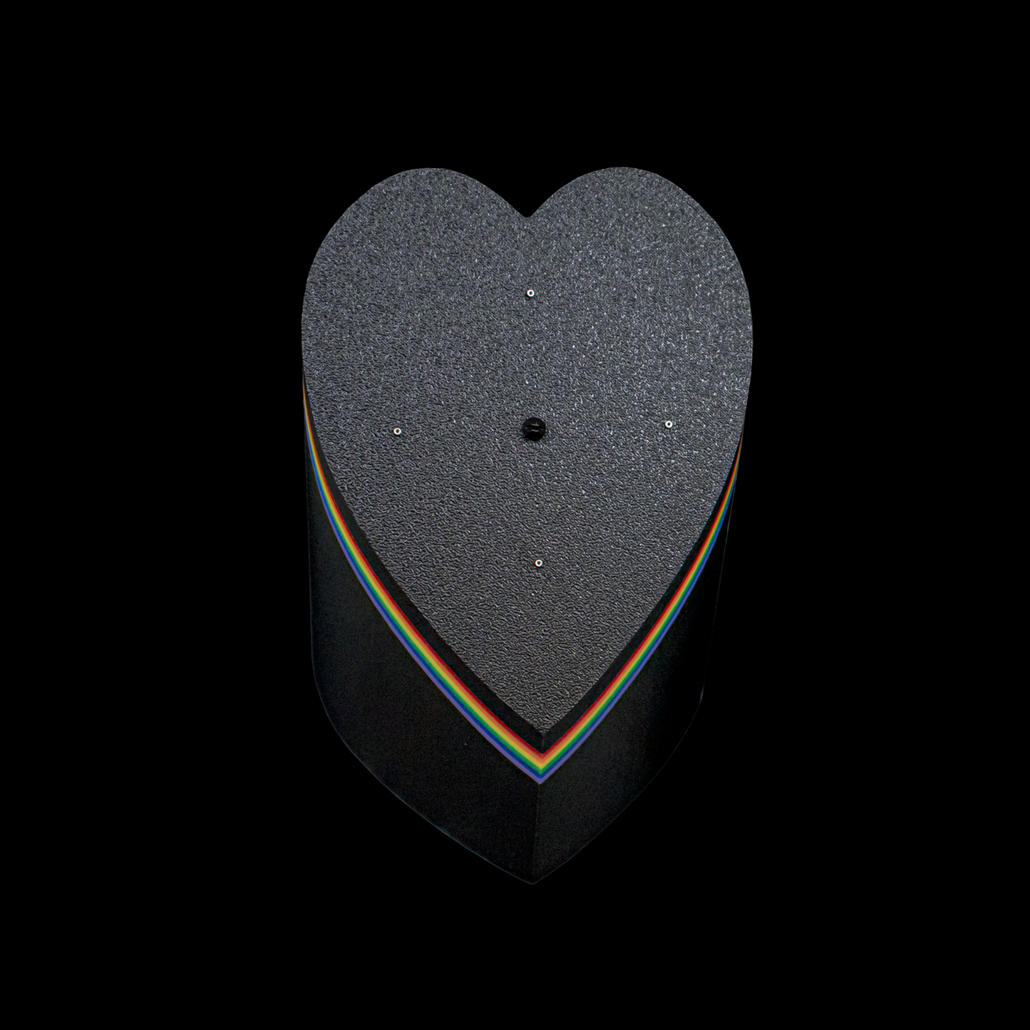 5 Piece Mixed Jewelry Heart Rainbow Display - Khrysos Jewelry