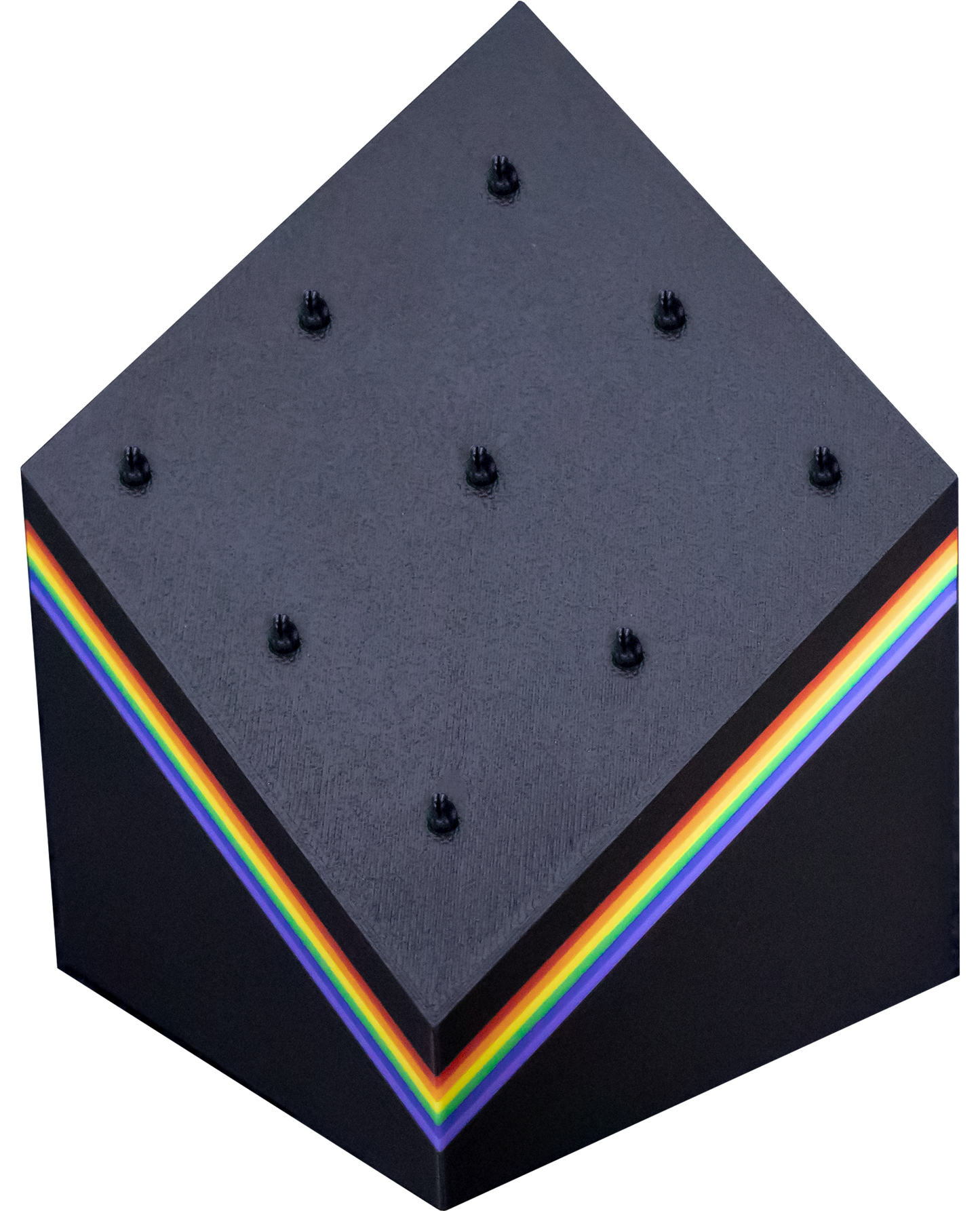 9 Clip Rainbow Jewelry Display - Khrysos Jewelry