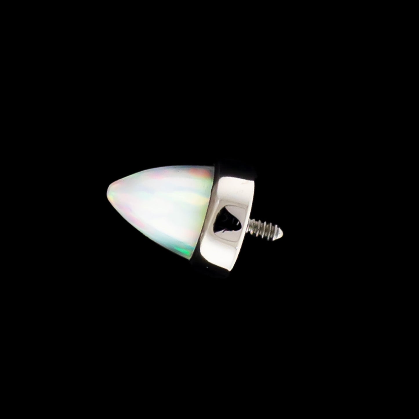 Huxley 16G/18G Threaded Synthetic Opal Cones - Khrysos Jewelry