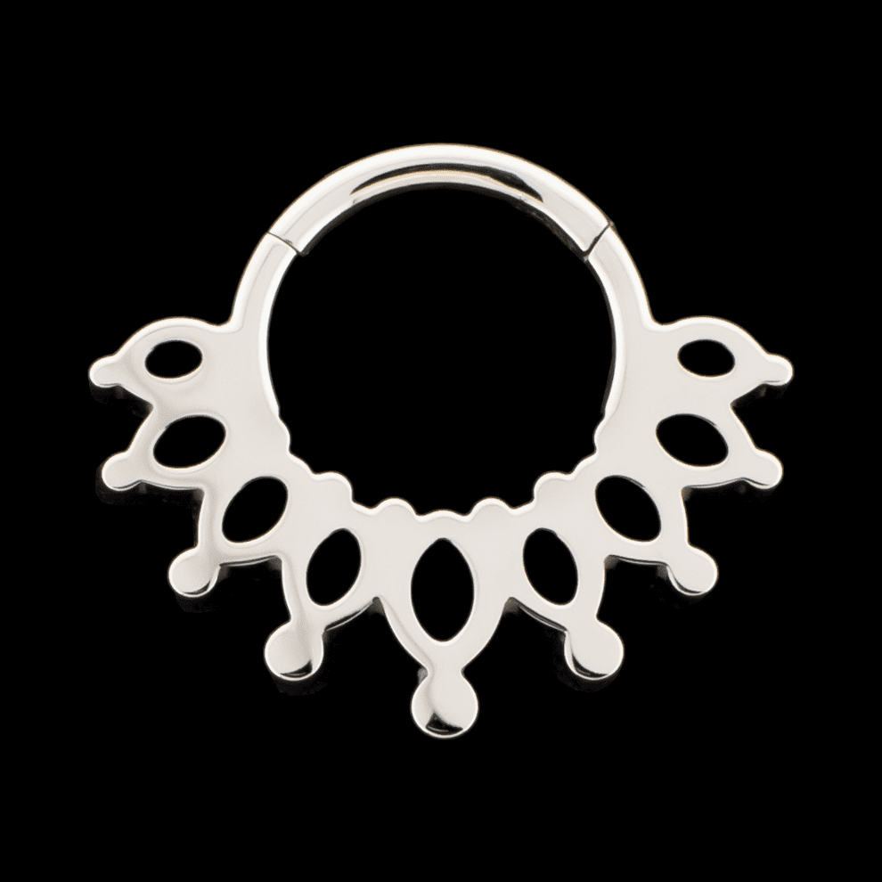 Cadence- Titanium Hinged Ring - Khrysos Jewelry