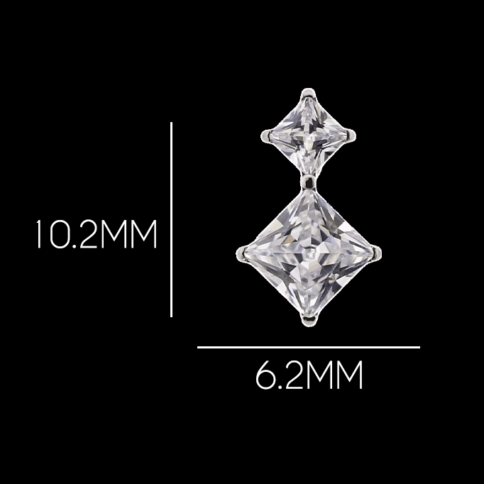 16G/ 18G Nicholas - Internally Threaded End - Khrysos Jewelry