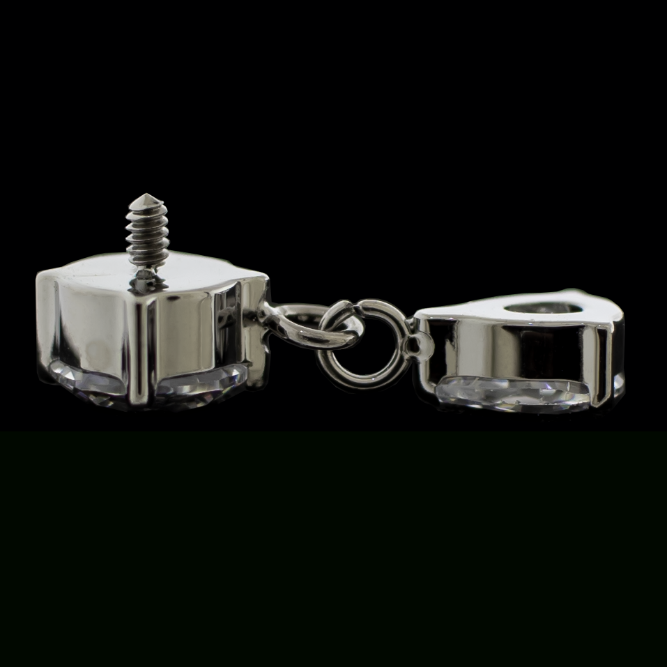 16G/ 18G Belle - Internally Threaded End - Khrysos Jewelry