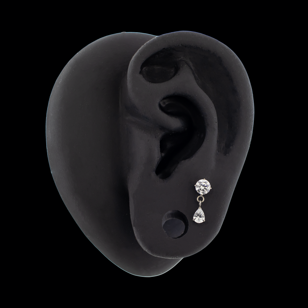 Belle - Threadless End - Khrysos Jewelry
