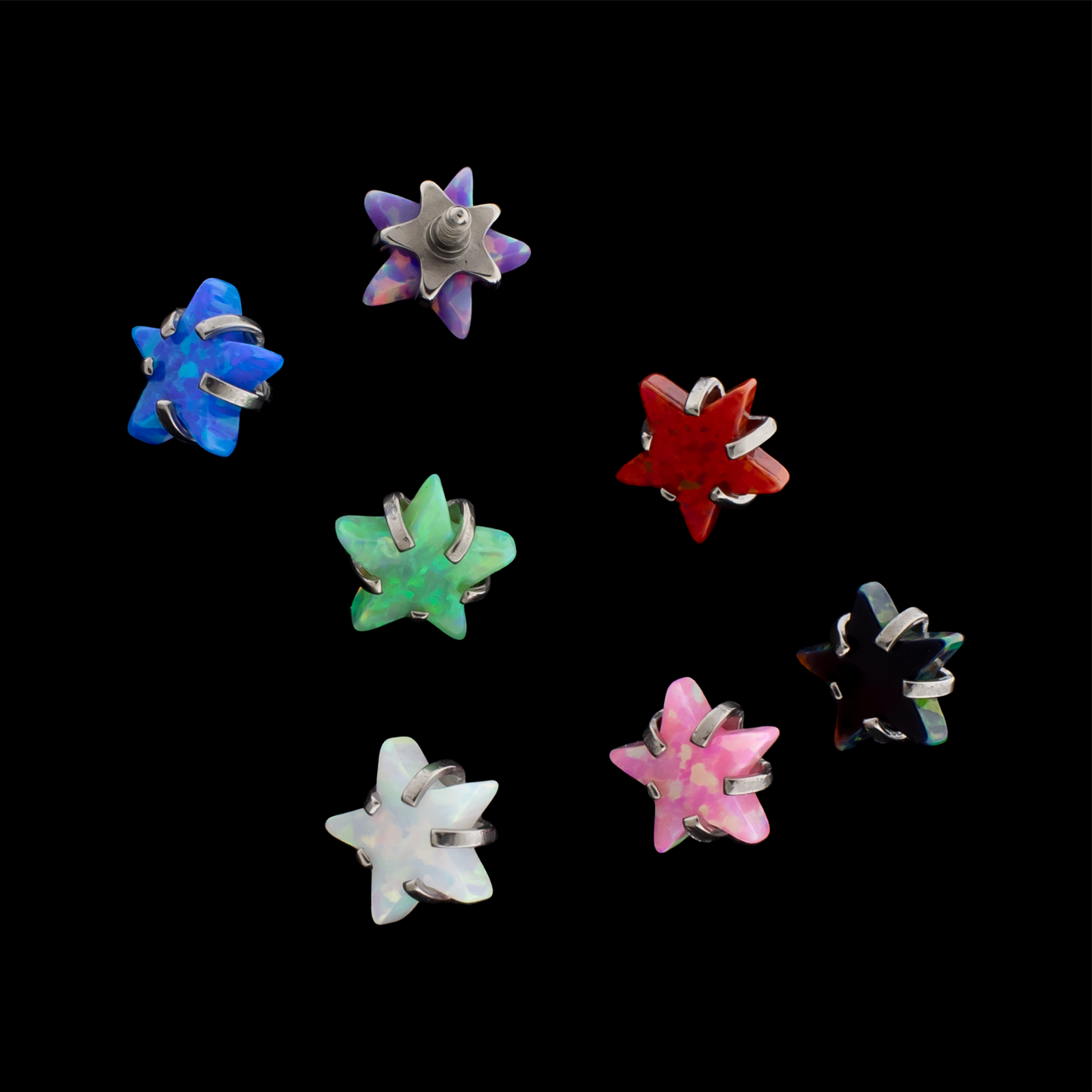 Stella - 16G/18G Internally Threaded - Khrysos Jewelry