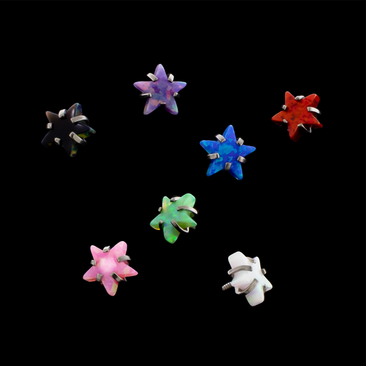 Stella - 16G/18G Internally Threaded - Khrysos Jewelry