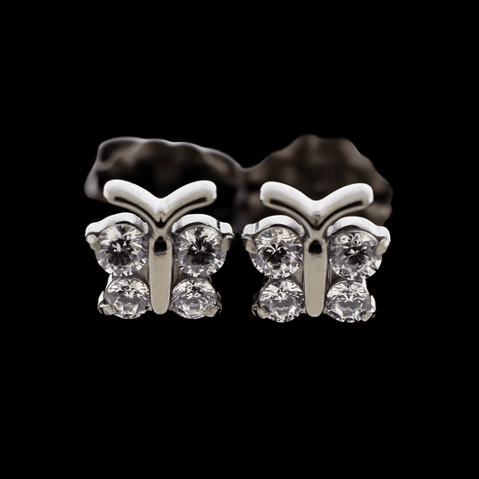 Flutter - Earring Studs - Khrysos Jewelry