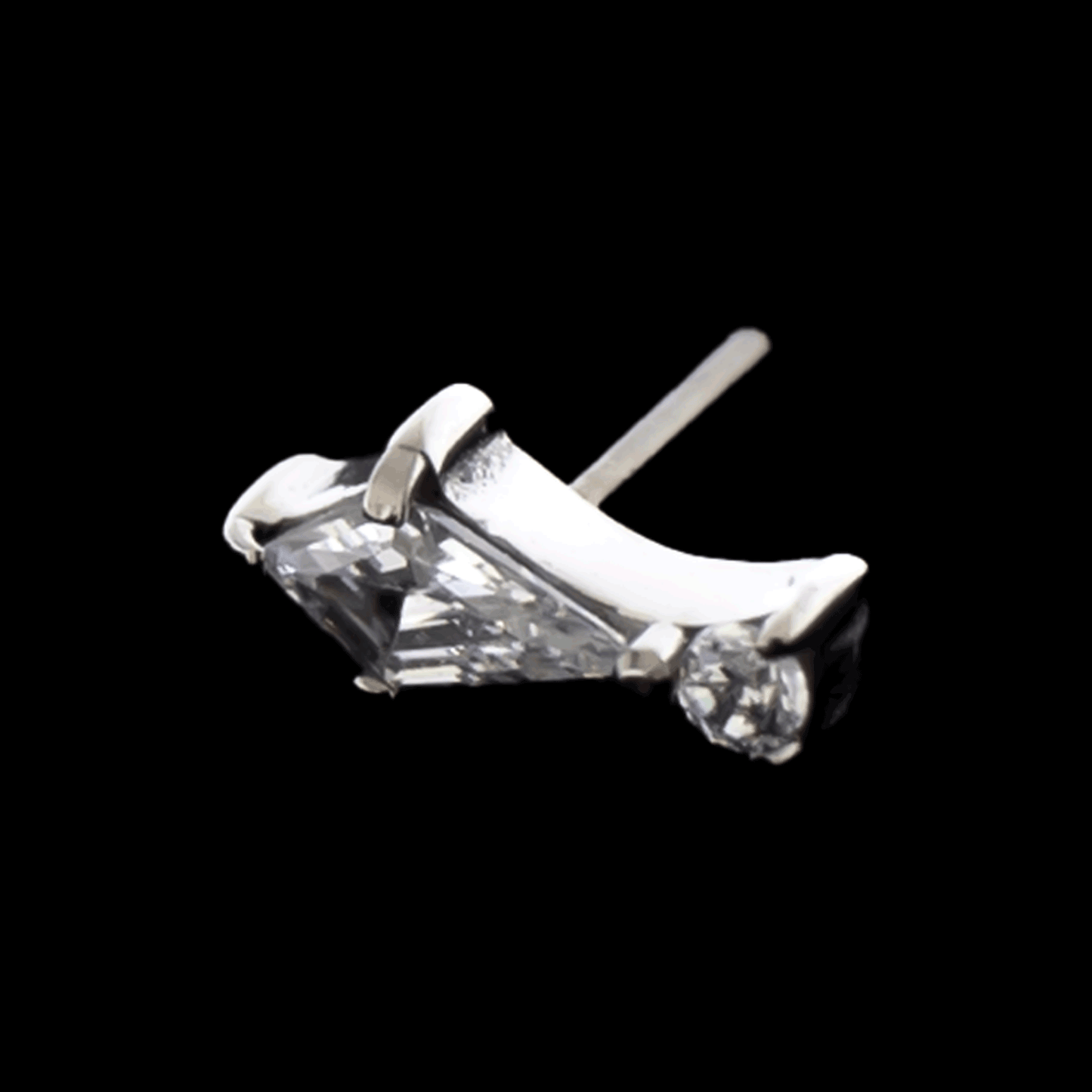 Charles - Threadless End - Khrysos Jewelry