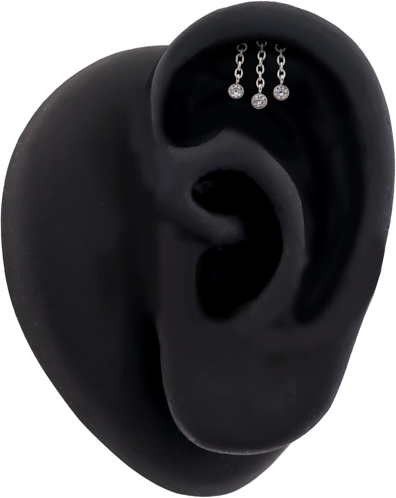 Austin - Threadless Hidden Helix - Khrysos Jewelry