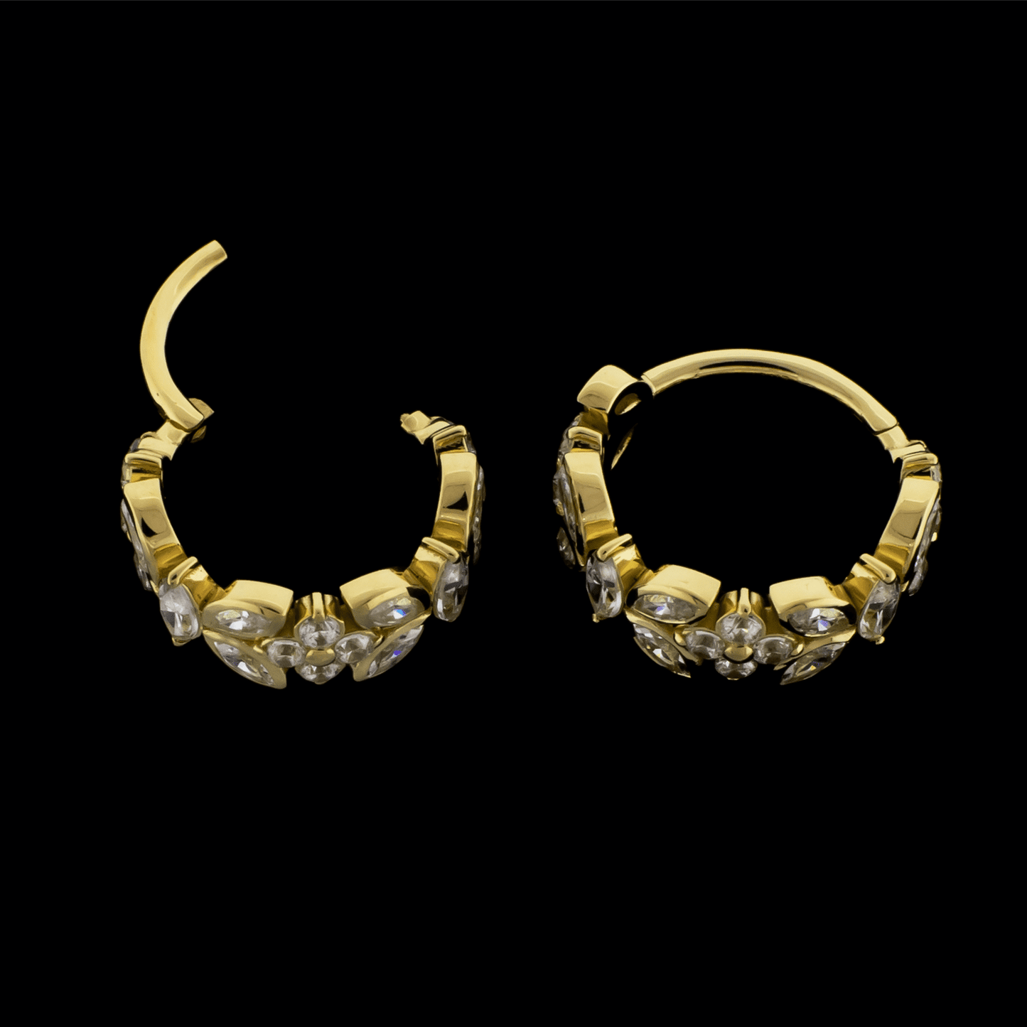 Liana- Hinged Conch Ring - Khrysos Jewelry
