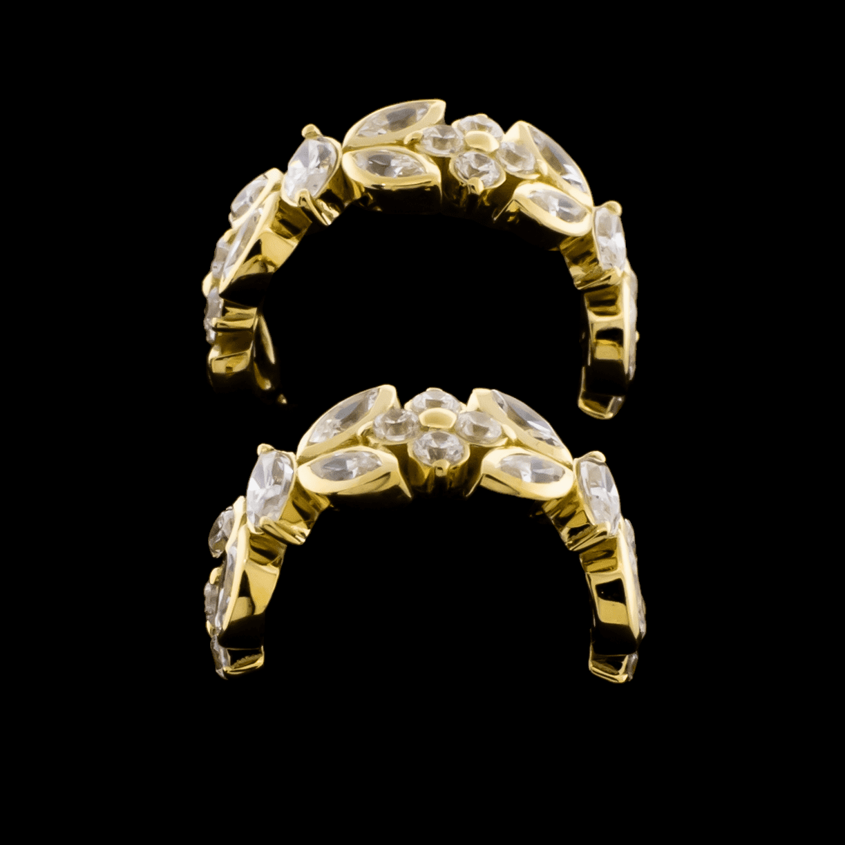 Liana- Hinged Conch Ring - Khrysos Jewelry
