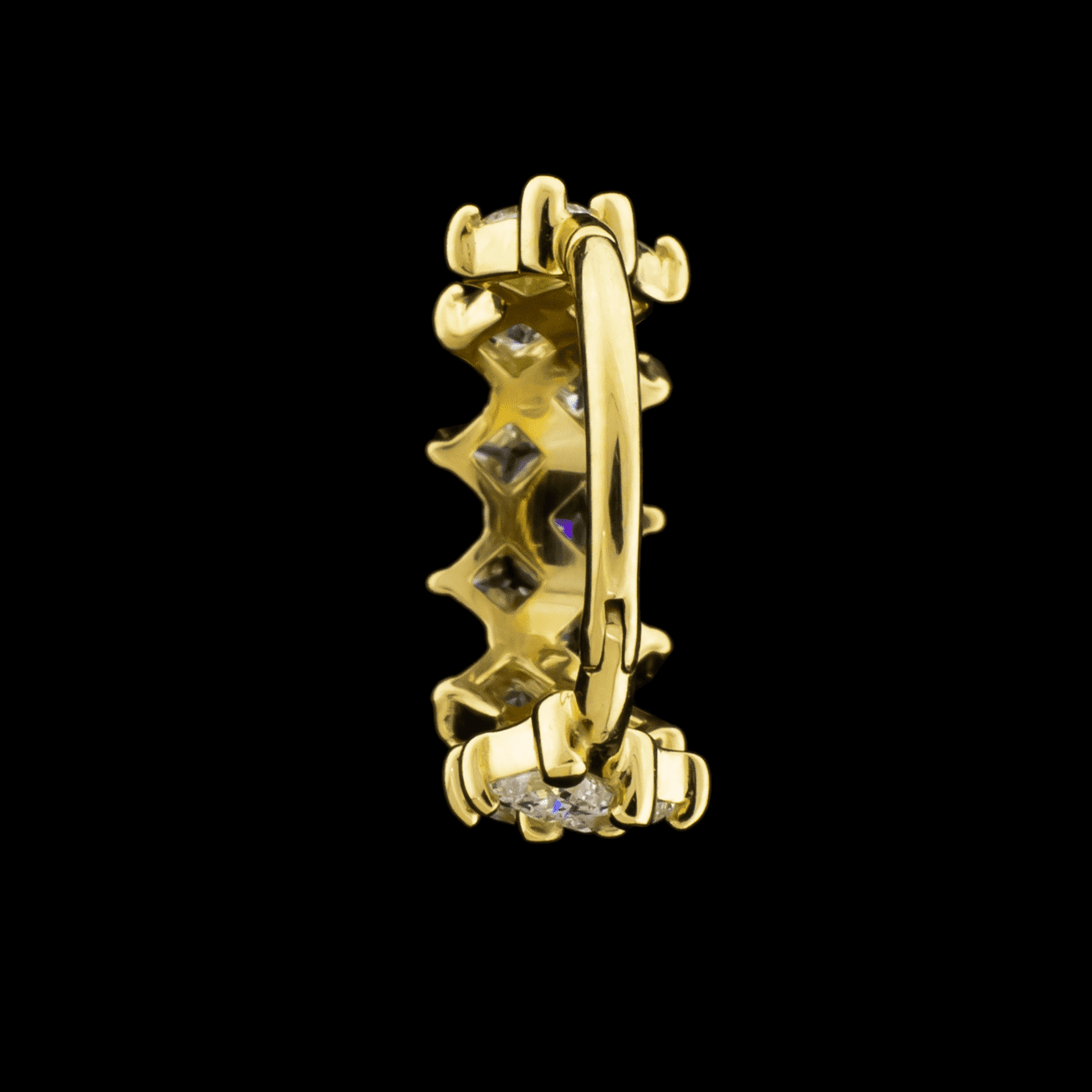 Zelda- Hinged Conch Ring - Khrysos Jewelry