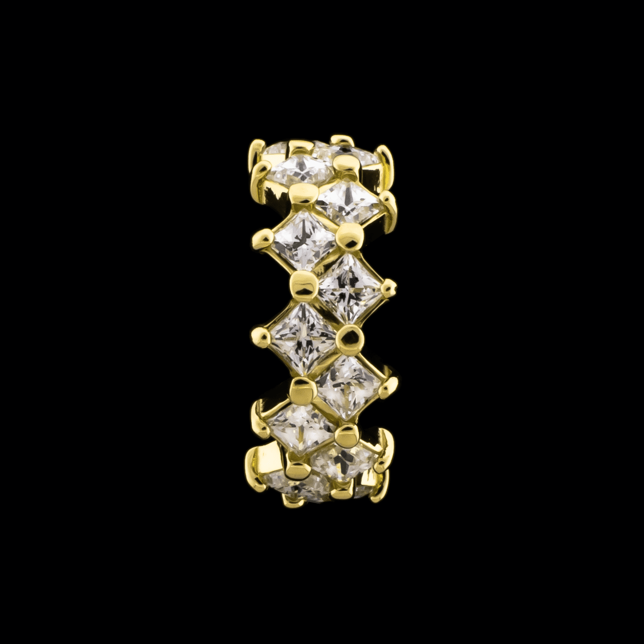 Zelda- Hinged Conch Ring - Khrysos Jewelry