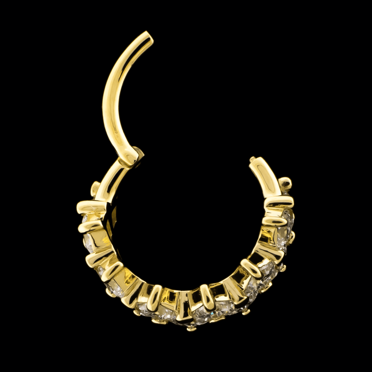 Zelda- Hinged Conch Ring - Khrysos Jewelry