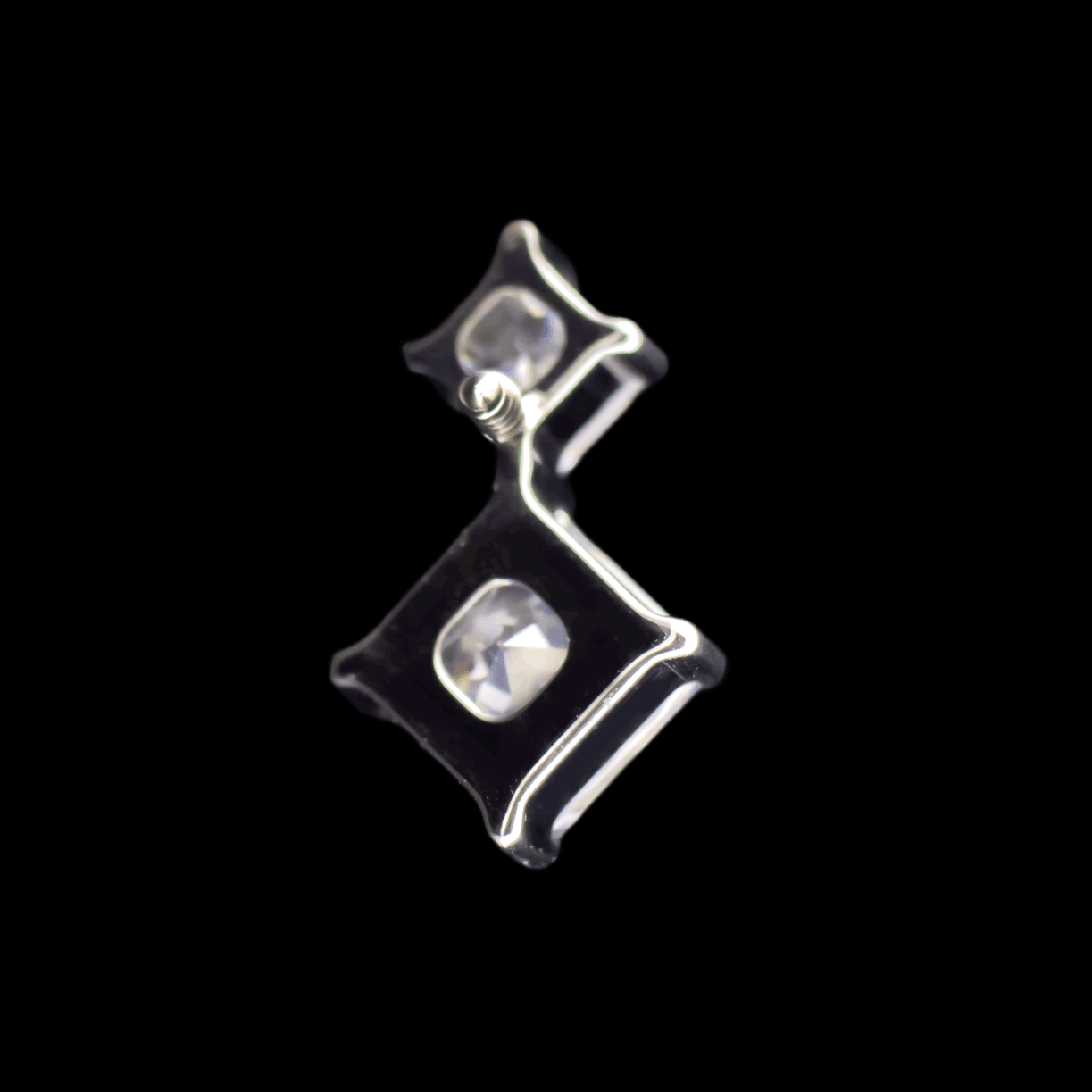 16G/ 18G Nicholas - Internally Threaded End - Khrysos Jewelry