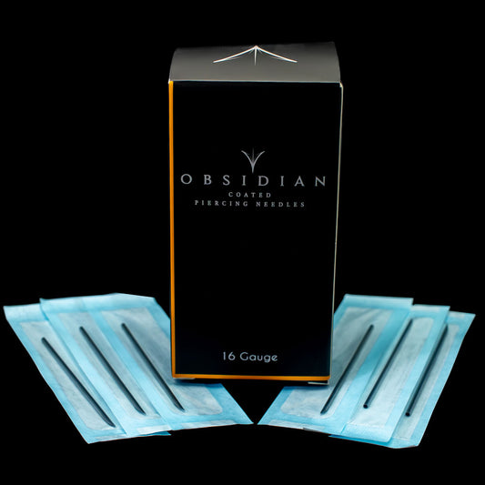 Teflon Coated Body Piercing Needles - Pre-Sterilized - Khrysos Jewelry