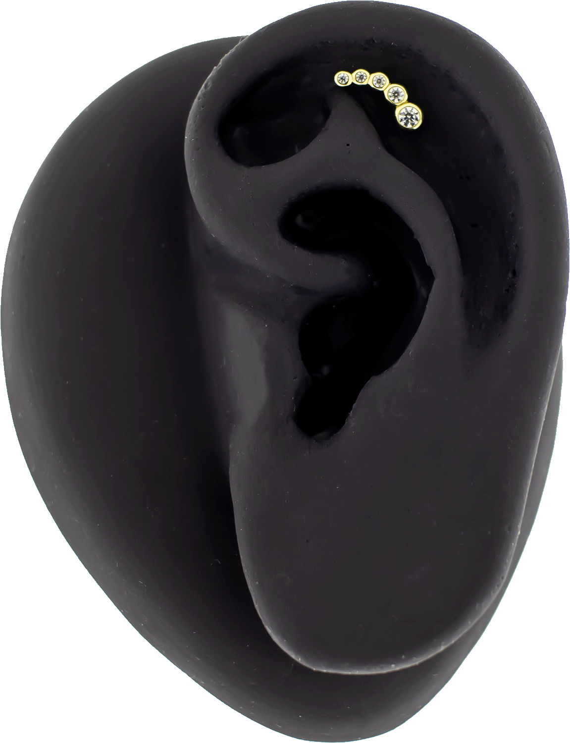 Jovi - 14KT Gold Threadless End - Khrysos Jewelry