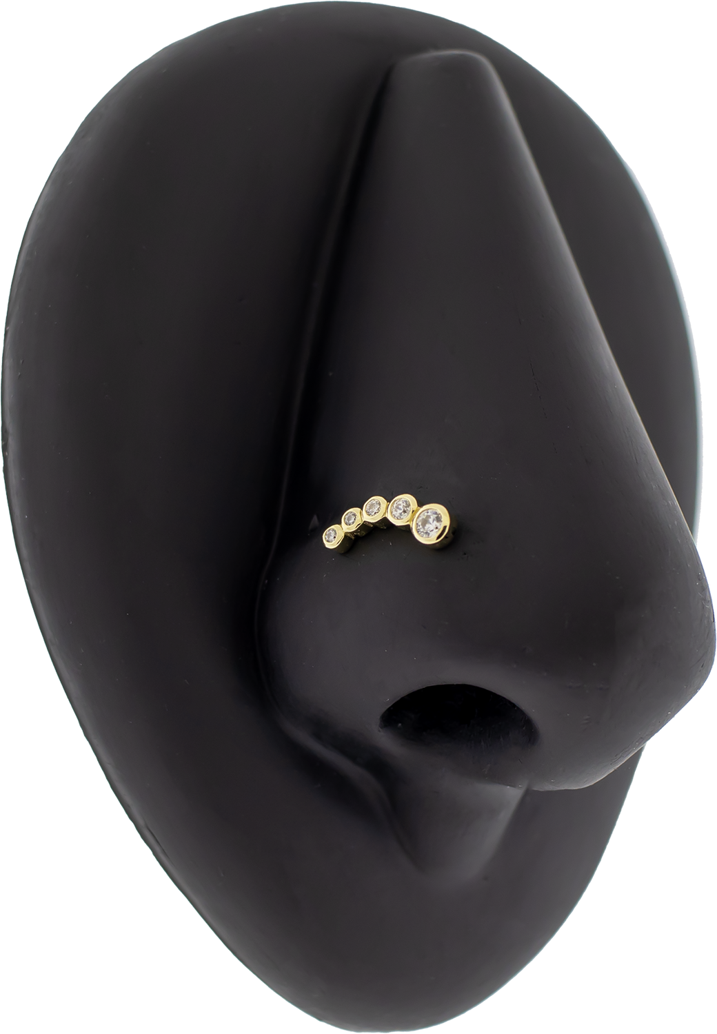 Jovi - 14KT Gold Threadless End - Khrysos Jewelry