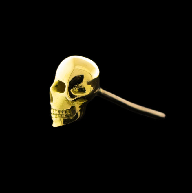 Kali - 18KT Gold Threadless End - Khrysos Jewelry