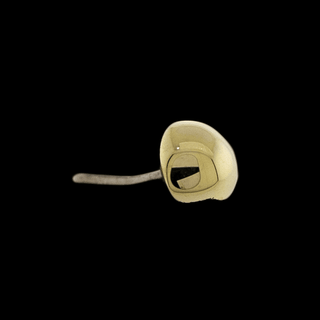 Dome - 14KT Gold Threadless End