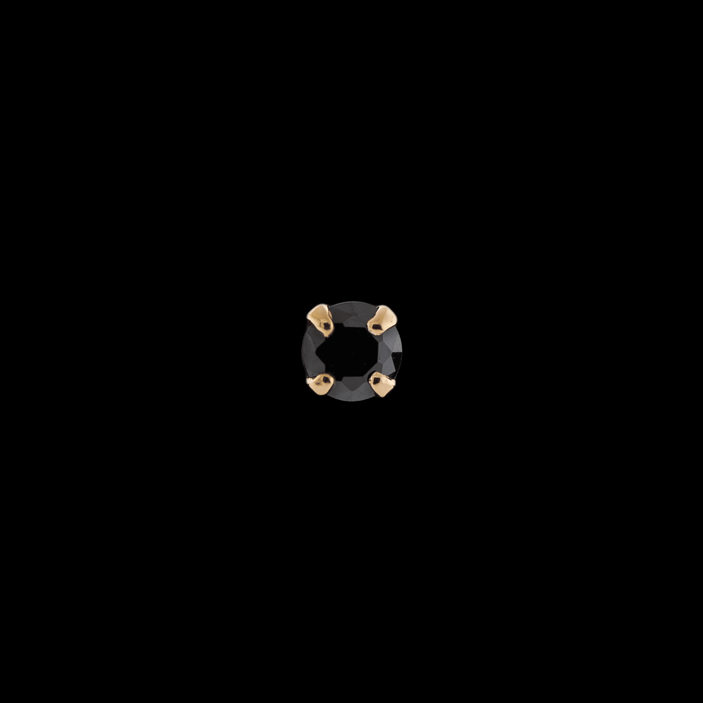 Valeri - 14KT Gold Threadless End - Khrysos Jewelry