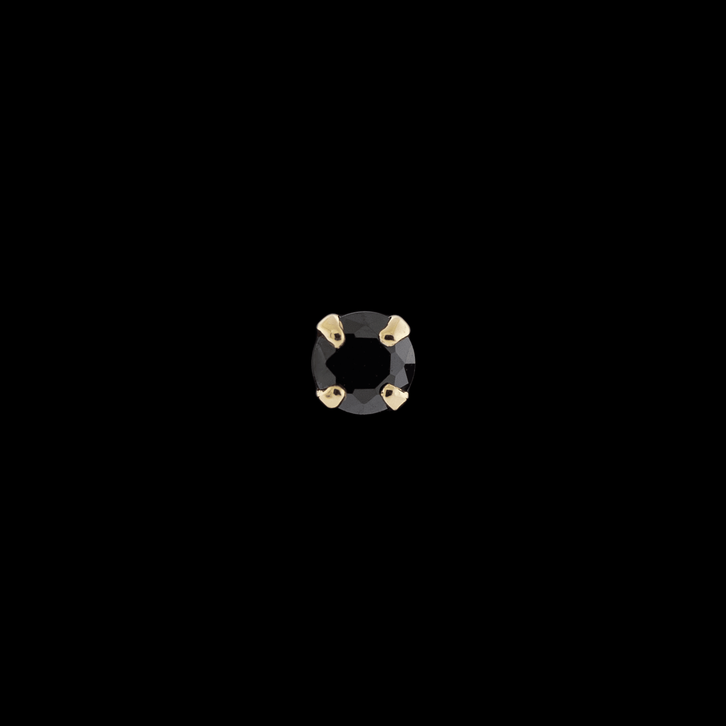 Valeri - 14KT Gold Threadless End - Khrysos Jewelry