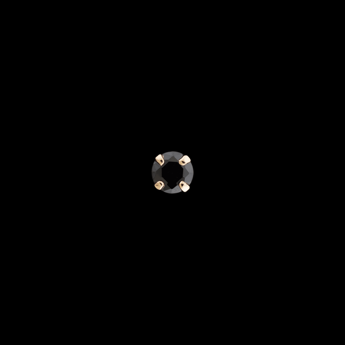 Valeri - 14KT Gold Threadless End - Khrysos Jewelry