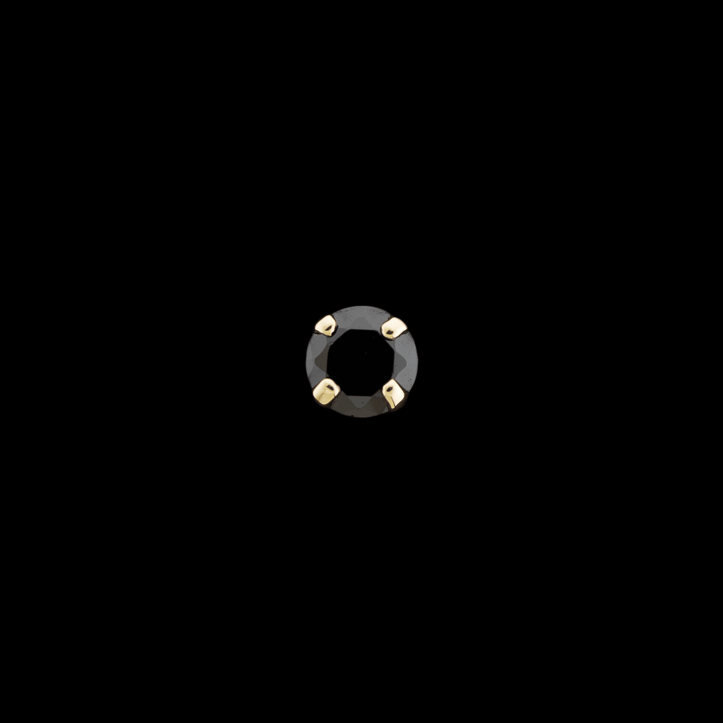 Valeri - 14KT Gold Threadless End - Khrysos Jewelry