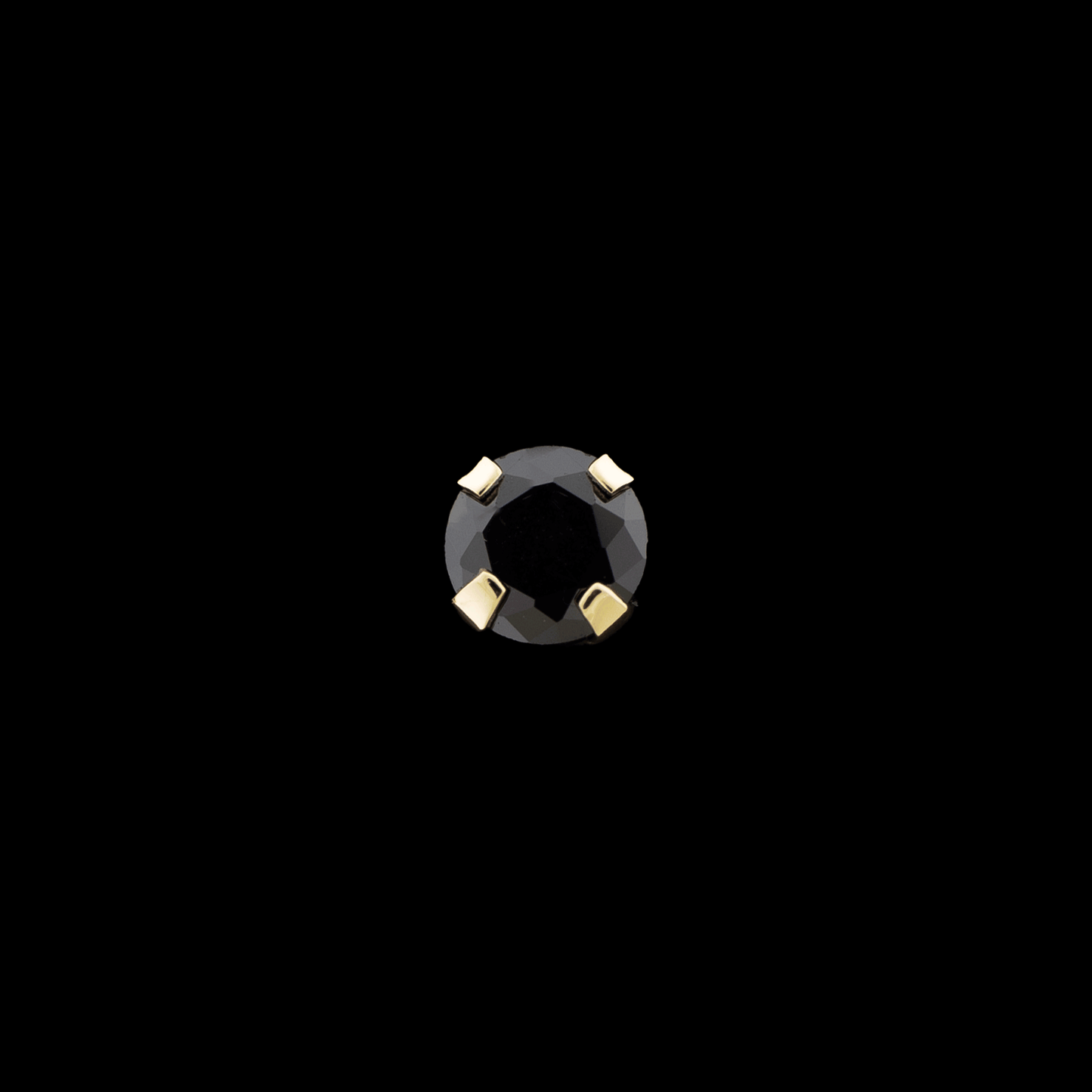 Valeri - 14KT Gold Threadless End - Khrysos Jewelry