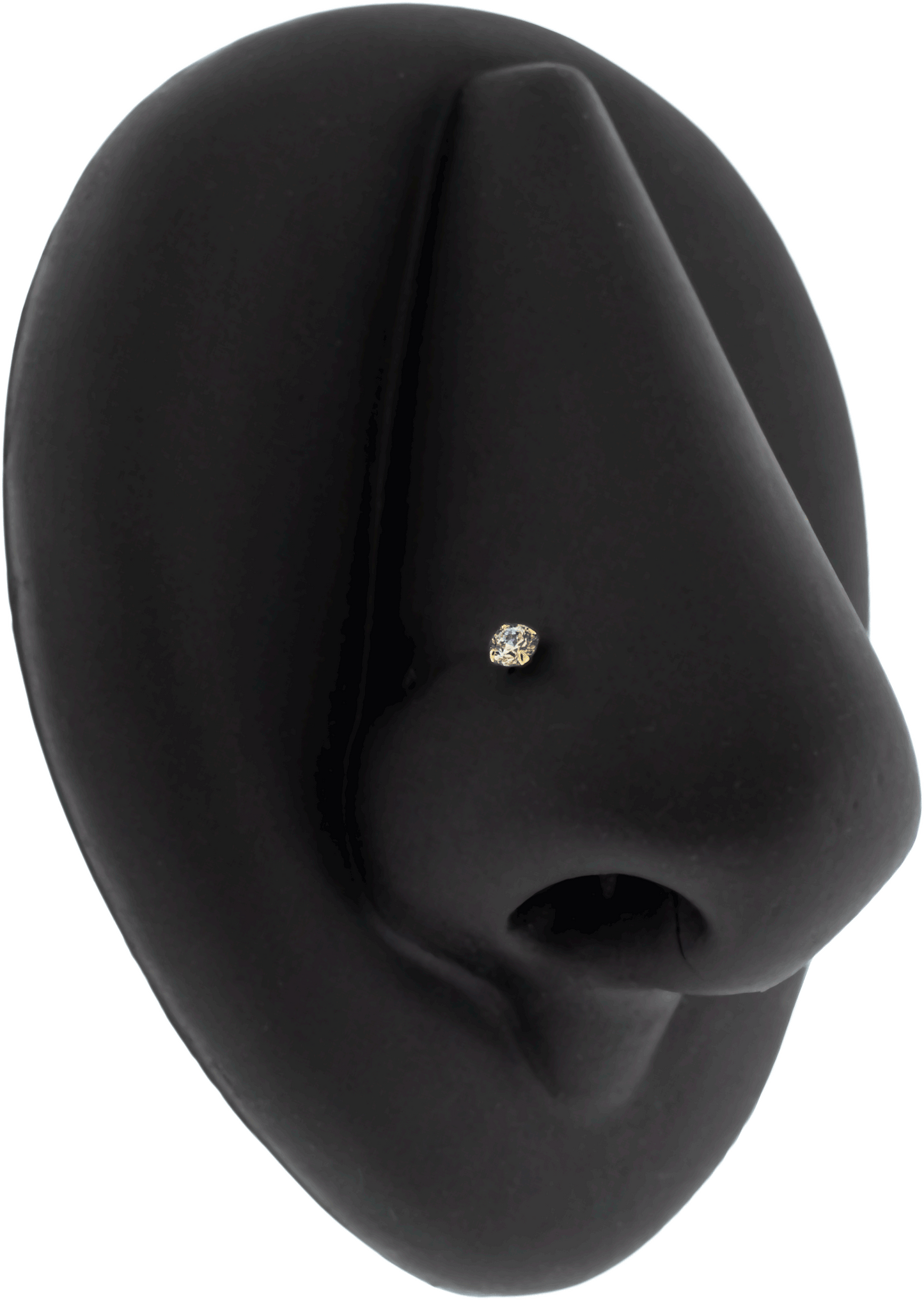 Valeri - 14KT Gold Threadless End - Khrysos Jewelry