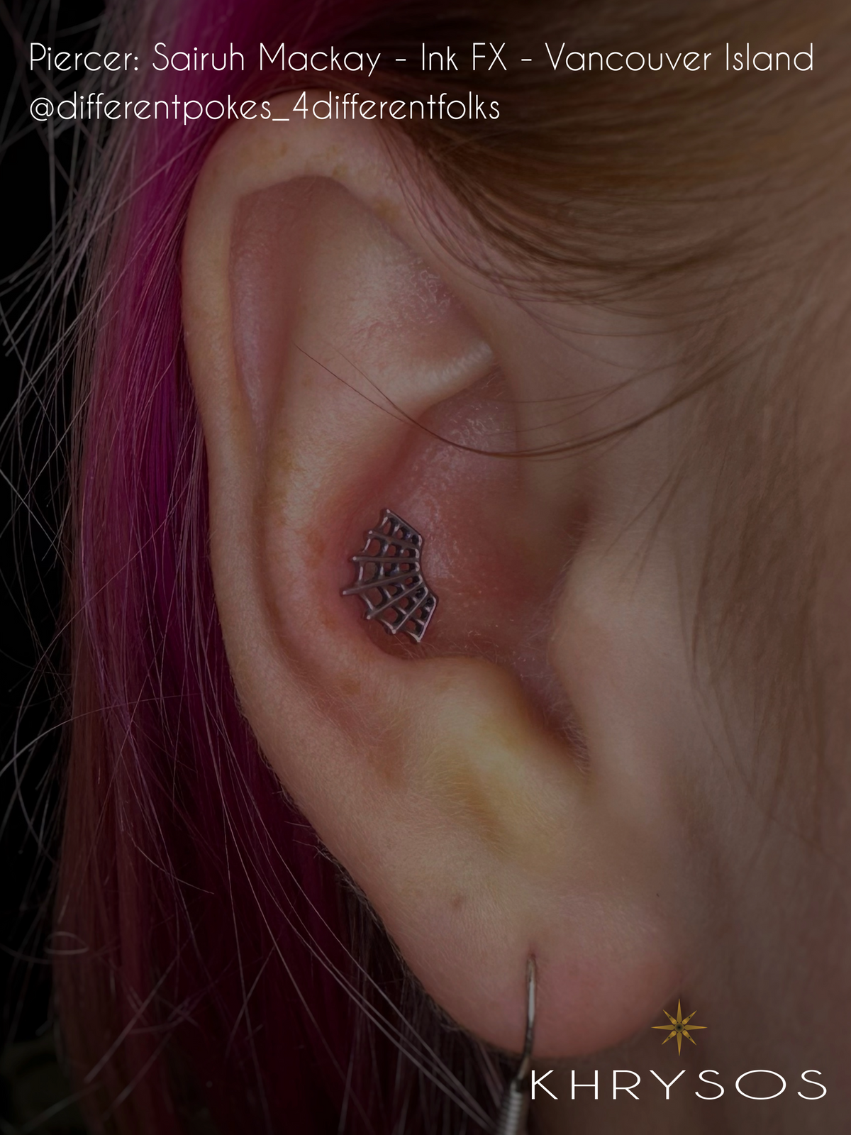 Charlotte - 16G Internally Threaded End - Khrysos Jewelry