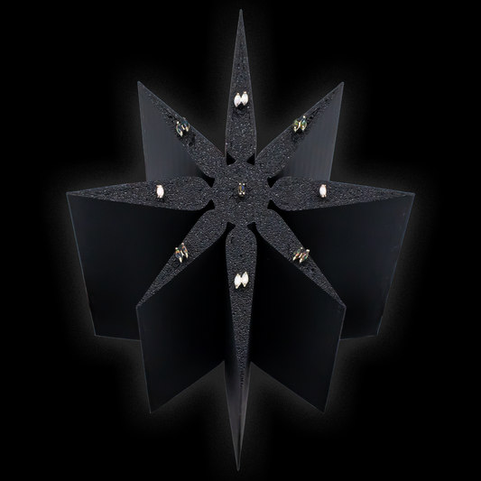 KHRYSOS Star Threadless End Display w/ Prong Set 14kt Ends - Khrysos Jewelry