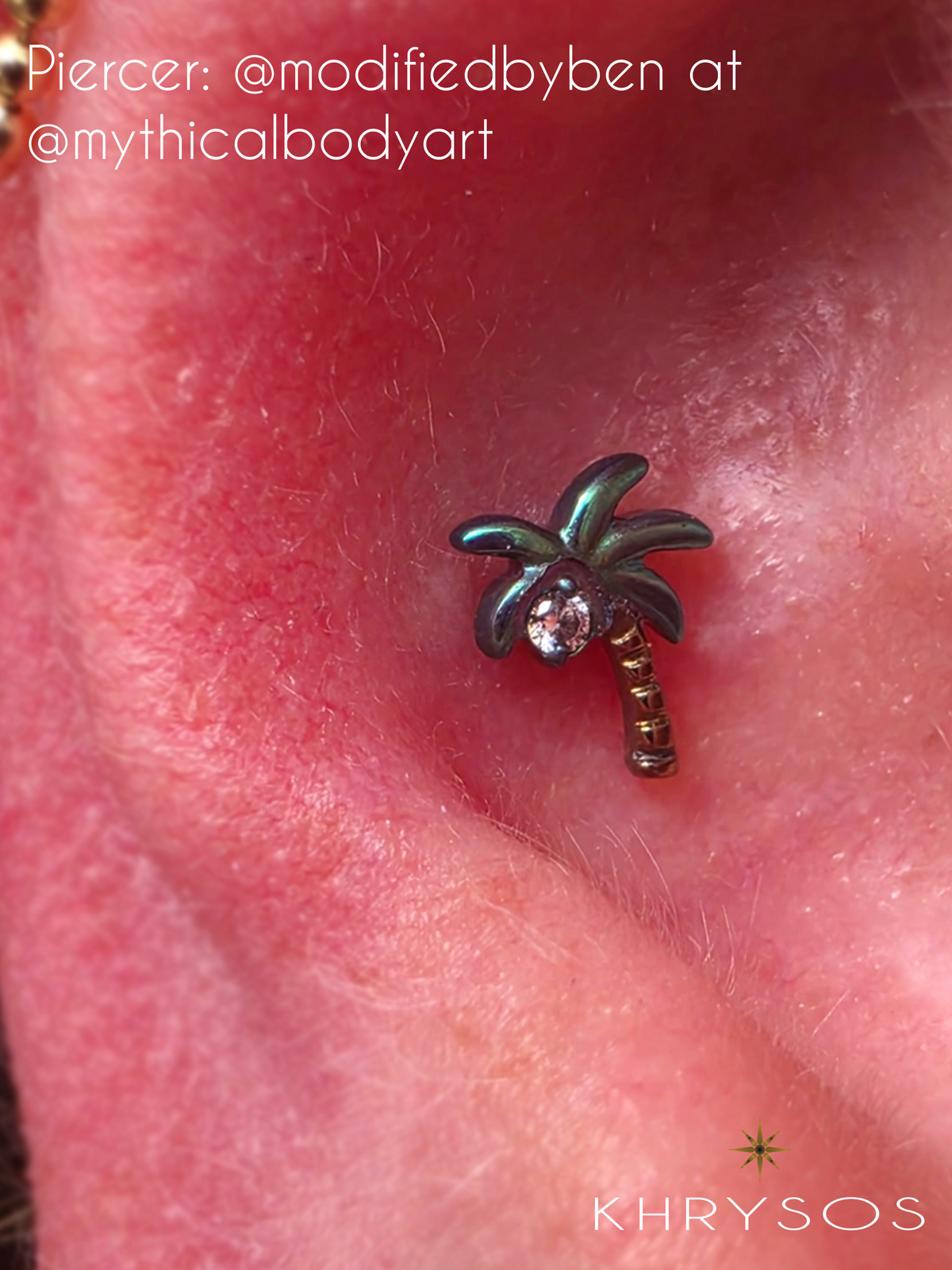 Dorian - 16G Internally Threaded End - Khrysos Jewelry