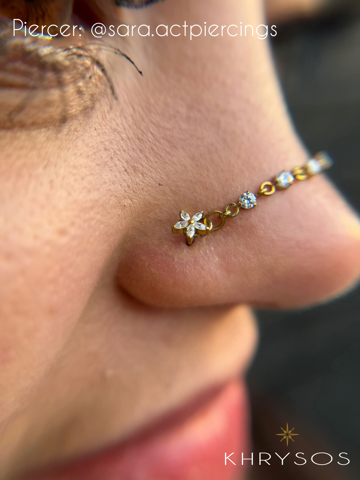Emery - Round CZ Chain - Khrysos Jewelry