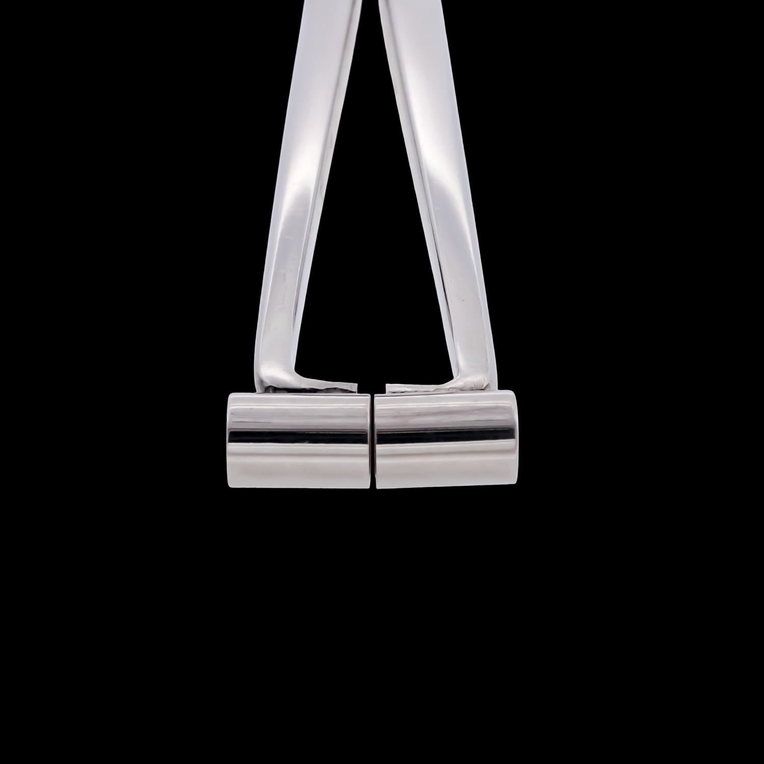 Obsidian Septum Forceps - Khrysos Jewelry
