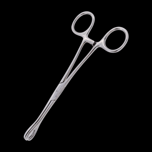 Slotted Sponge Forceps With Ratchet - Khrysos Jewelry