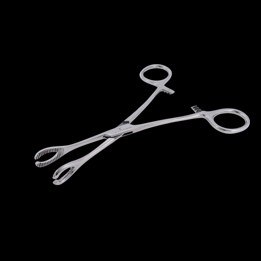 Slotted Sponge Forceps With Ratchet - Khrysos Jewelry