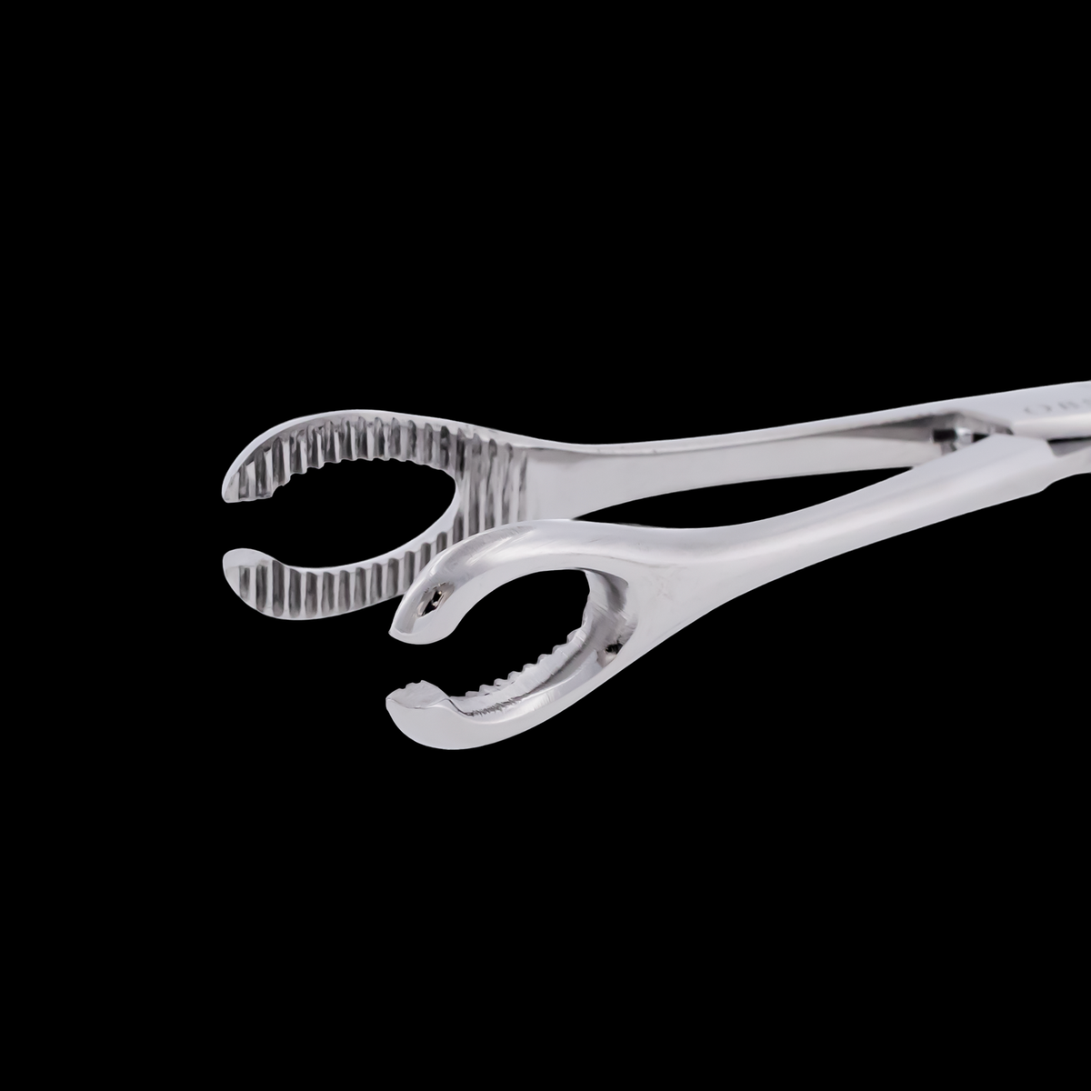 Slotted Sponge Forceps With Ratchet - Khrysos Jewelry