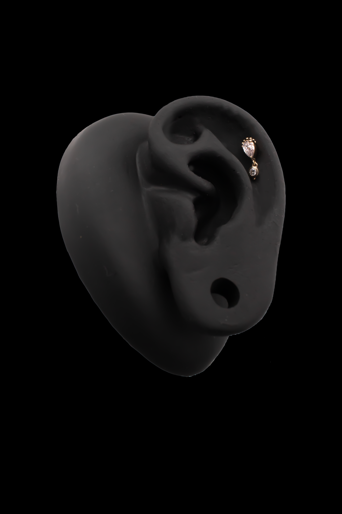 Verona - 14kt Gold Threadless End - Khrysos Jewelry