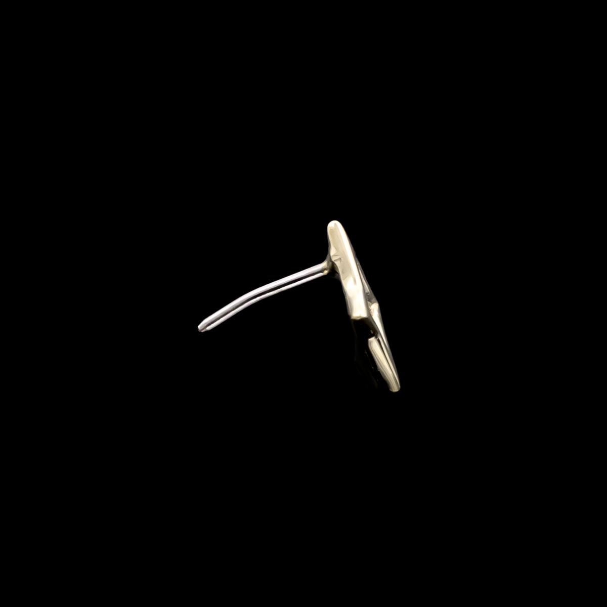 Astraea – 14KT Gold Open Star Threadless End