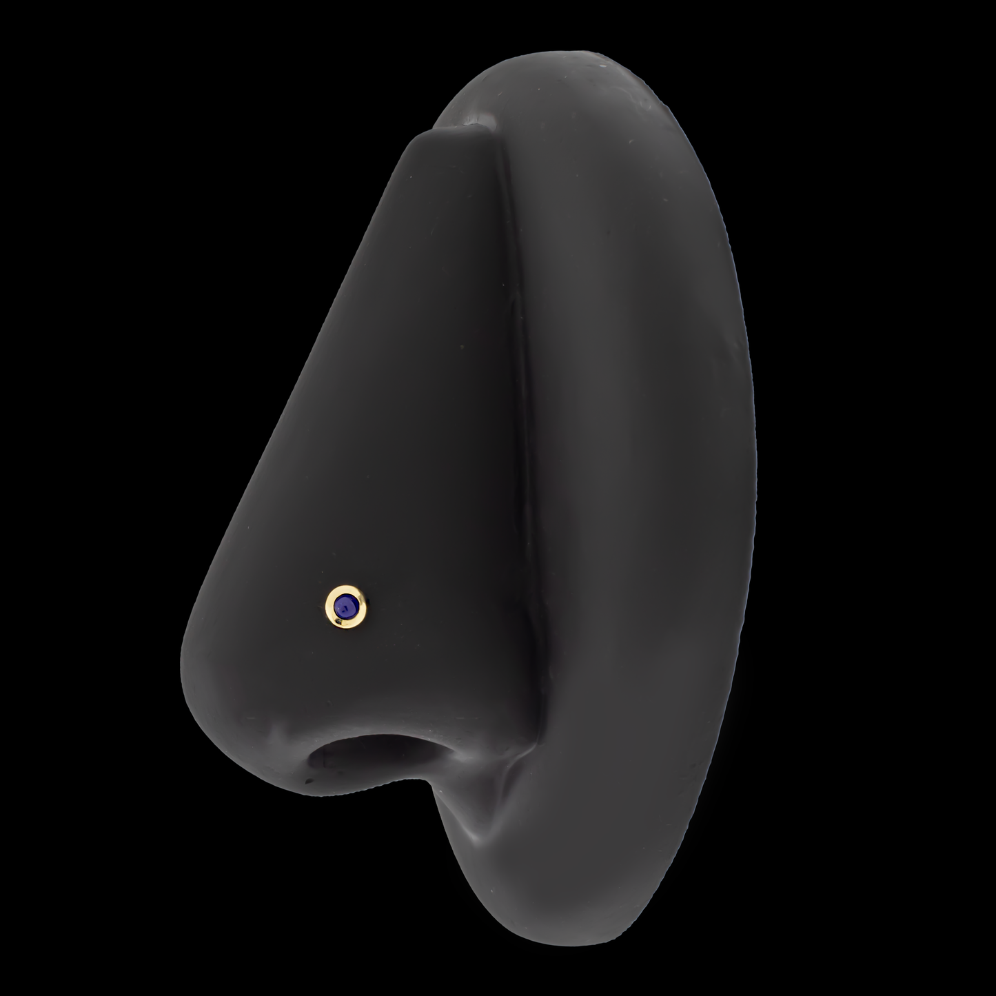 Indie - 18kt Gold Threadless End - Khrysos Jewelry