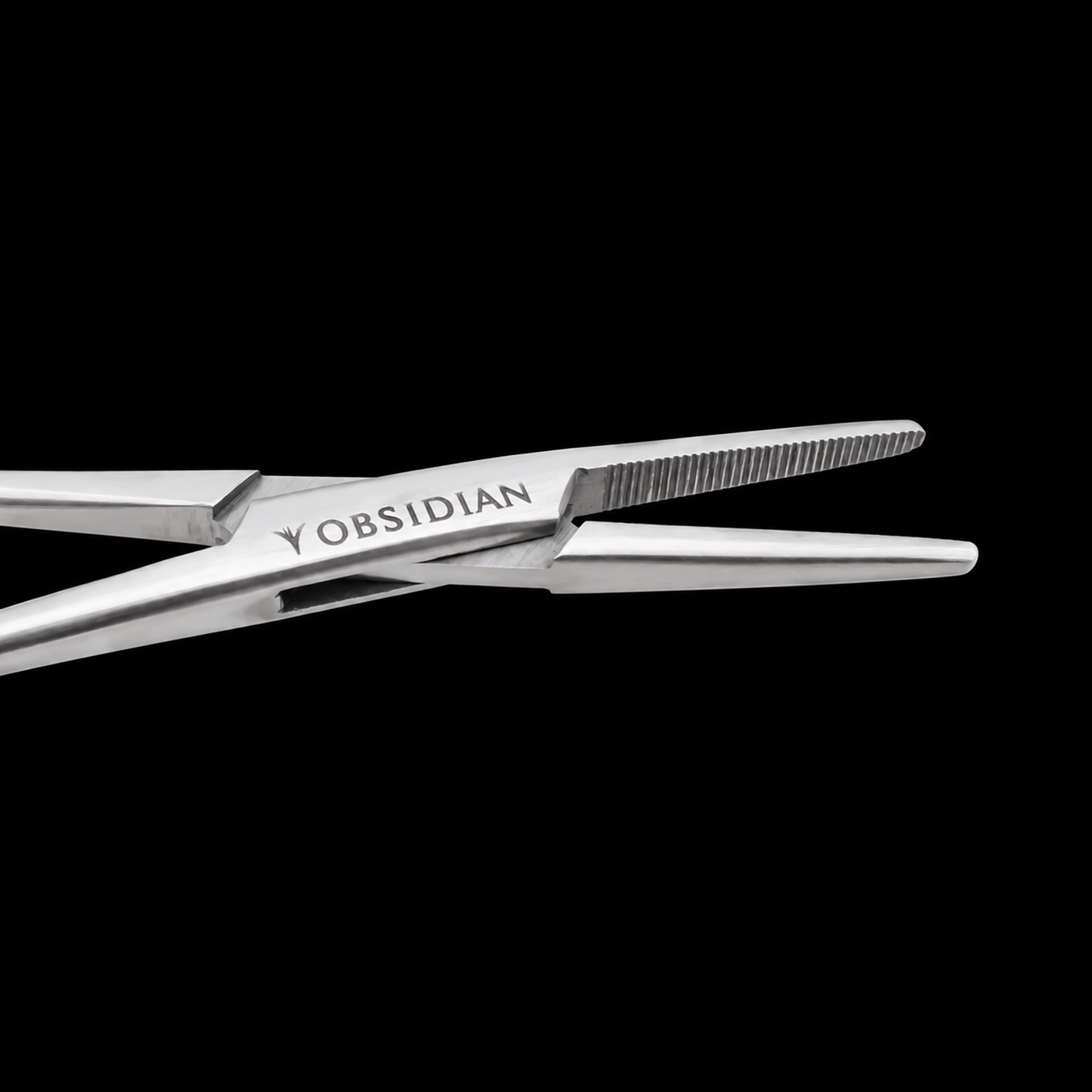 Obsidian Needle Mosquito Hemostat - Khrysos Jewelry