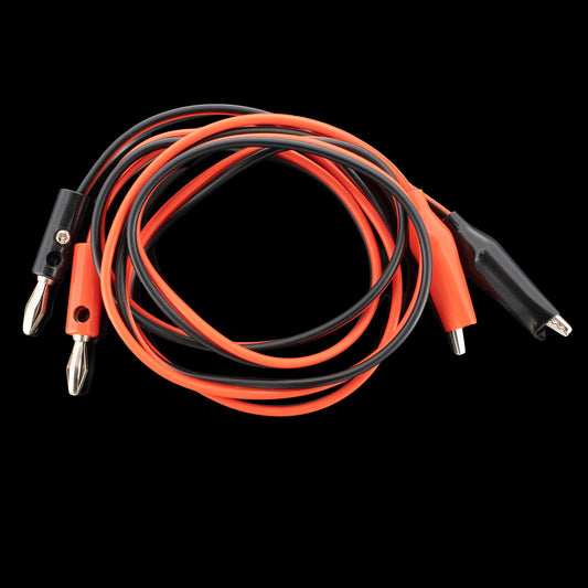 Banana to Gator Test Lead 39.4" Replacement Wire for Anodizer - Khrysos Jewelry