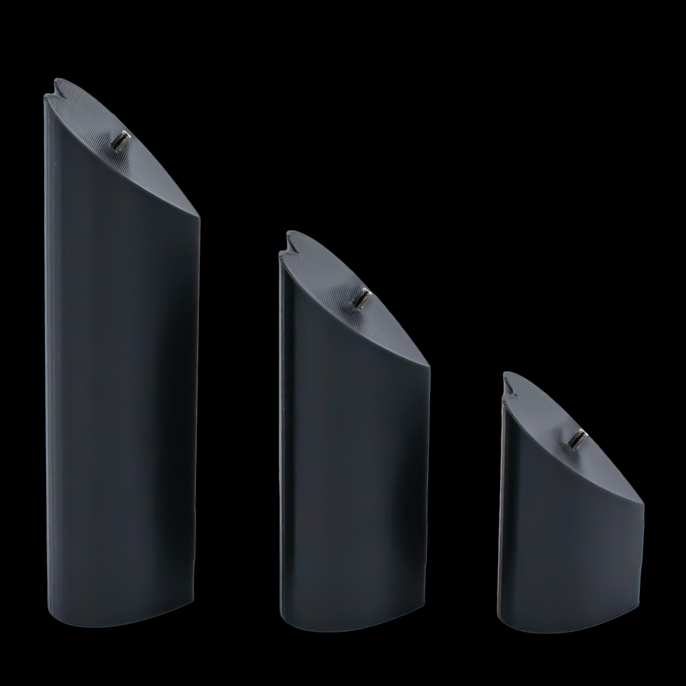 3 Piece Heart Tower Clip Display Set- Threadless Ends - Khrysos Jewelry