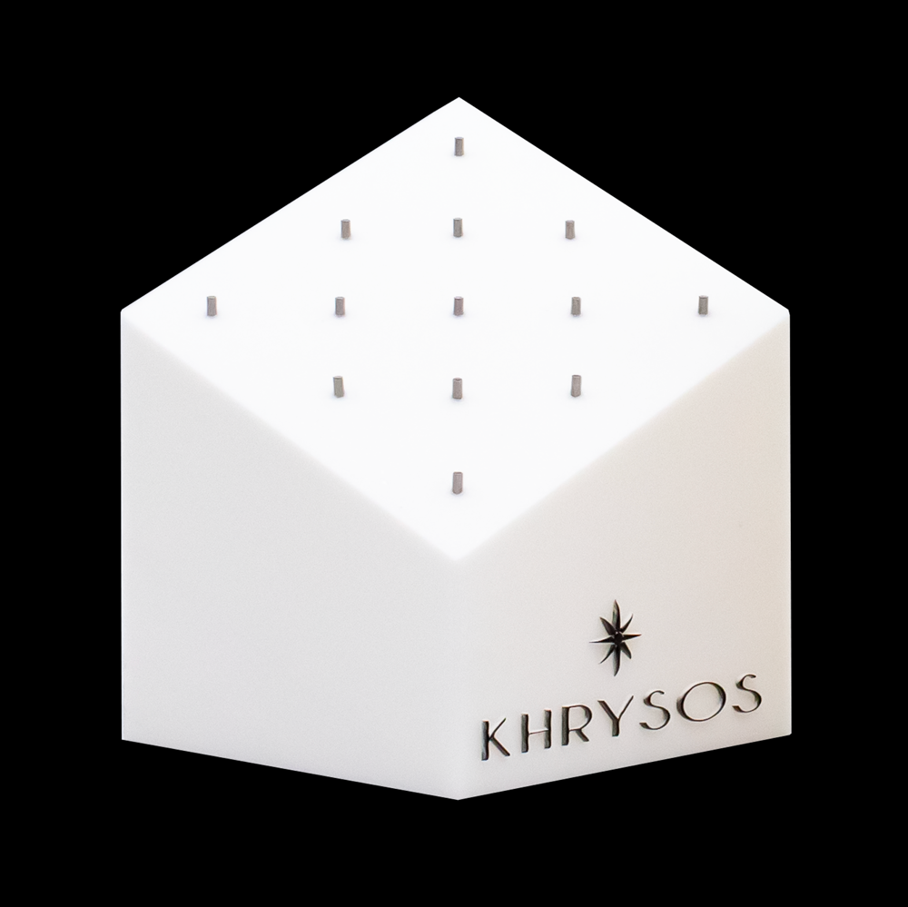 Khrysos Block 13 Post Threadless Body Jewelry Display - Khrysos Jewelry